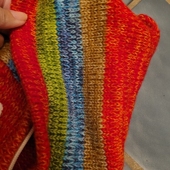 American South Side kids sweater, animal print. Zippered, hood. - Picture 2 of 13